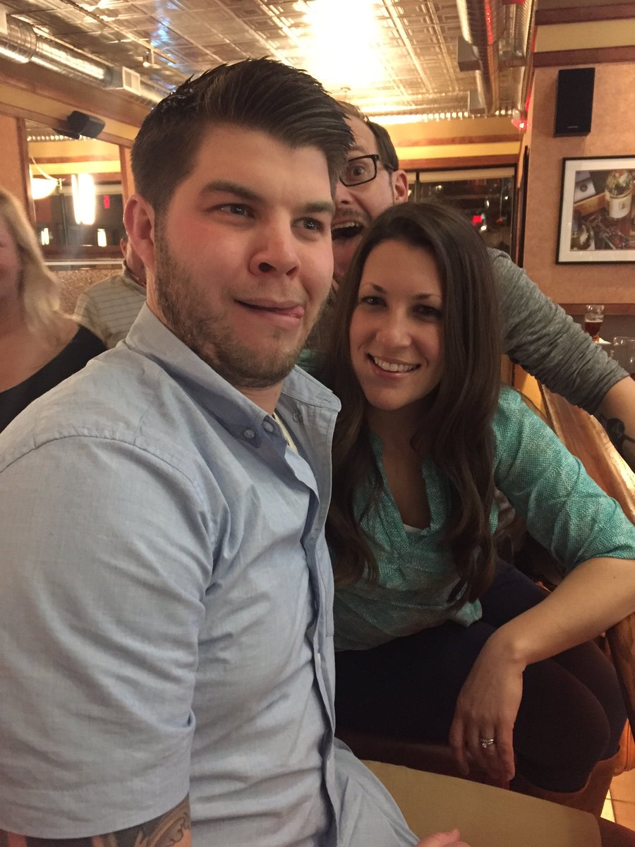 ElizabethDykta's tweet photo. This is what 3 years of marriage looks like. #goodlucknext50years https://t.co/cqpgUKdCWo