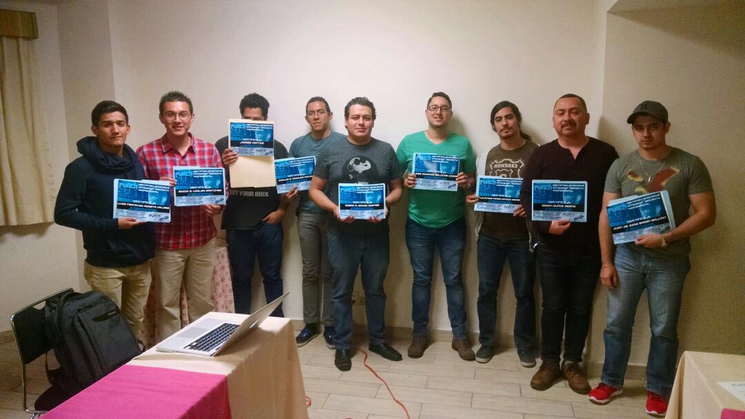 Punchsecurity's tweet photo. Felicidades a otra generación en #Monterrey por finalizar nuestro curso. #hackingmexico #punchsecurity https://t.co/VDkDaaT1ND