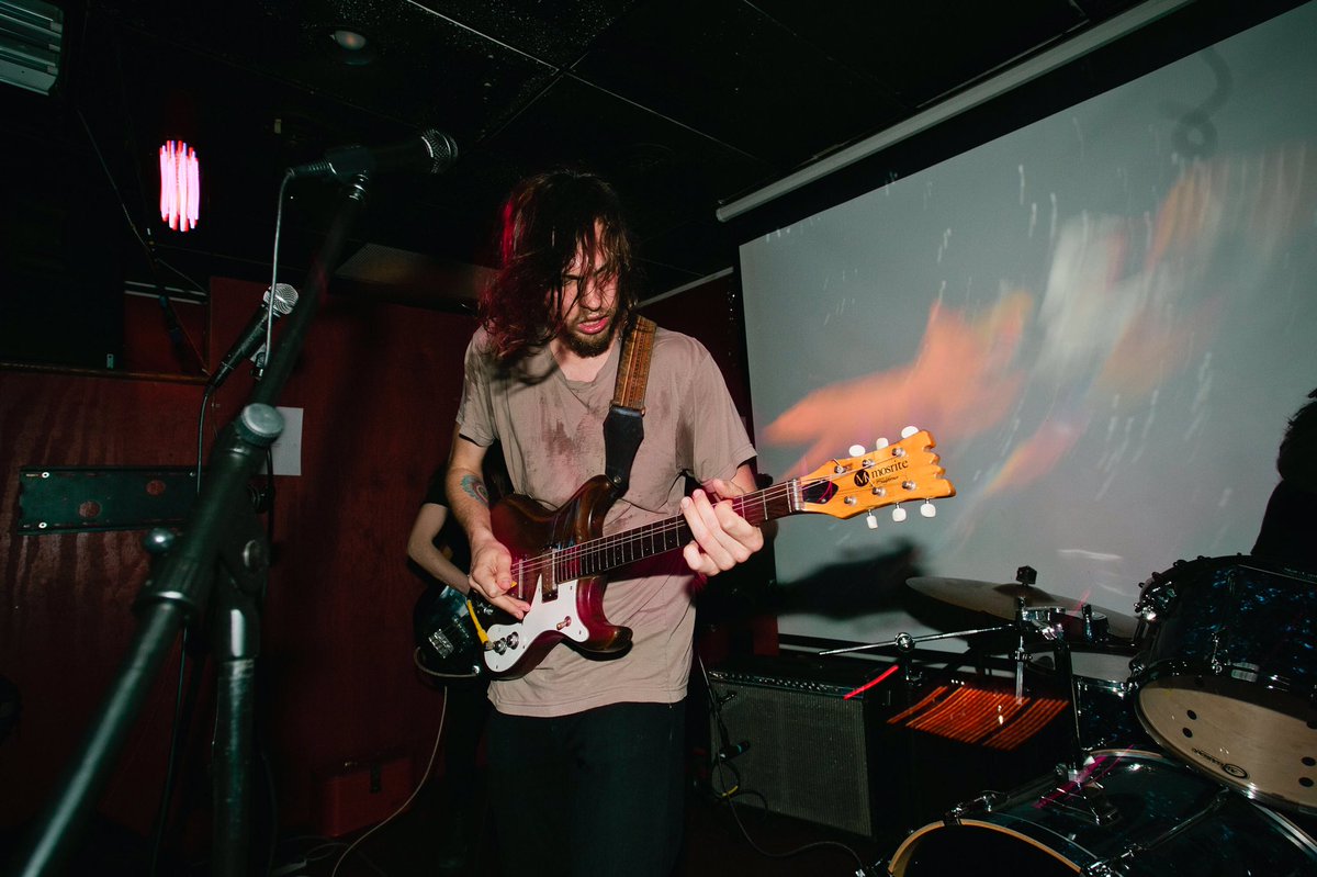 roomsandgardens's tweet photo. Baklavaa tore it up at their Dane On rec release last night @CrownBaltimore #baklavaa #daneon #grimoirerecords https://t.co/ibpQXtLjEE