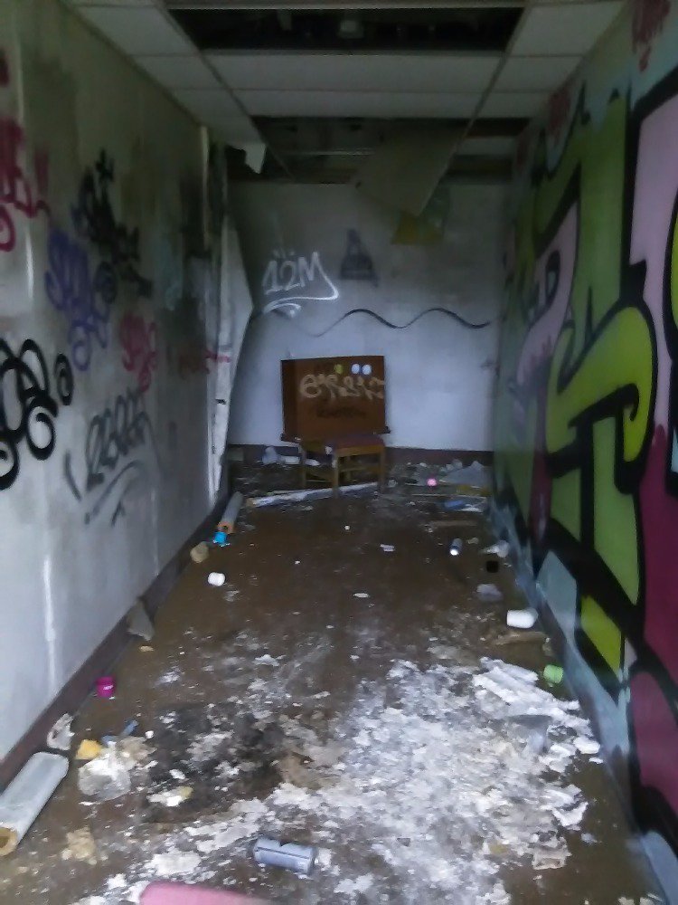 ProjectAlamedav's tweet image. Vandals have done a lot damage to the barracks, but I believe that these barracks will be restored.