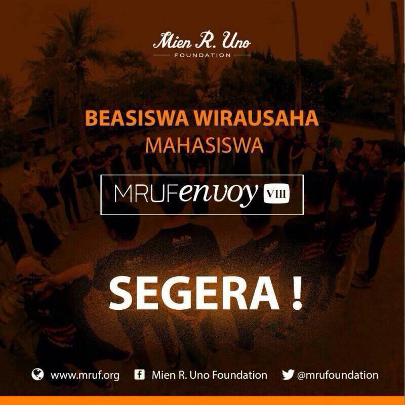 Megadwic's tweet photo. BEASISWA WIRAUSAHA

Hai Gaes, 
Buat kamu mahasiswa yang punya usaha dan pingin ban.... https://t.co/mZAsis6M4A https://t.co/rPhMZEwQ1j
