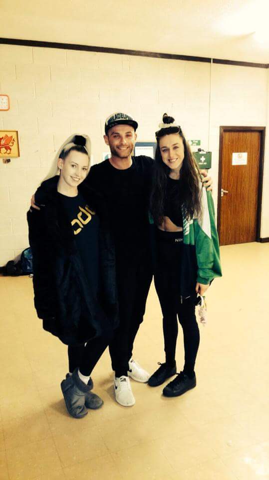 2 crackers frm Leicester + Nottingham!So much energy+passion! #addict #danebatesmasterclasses #choreographer #dancer