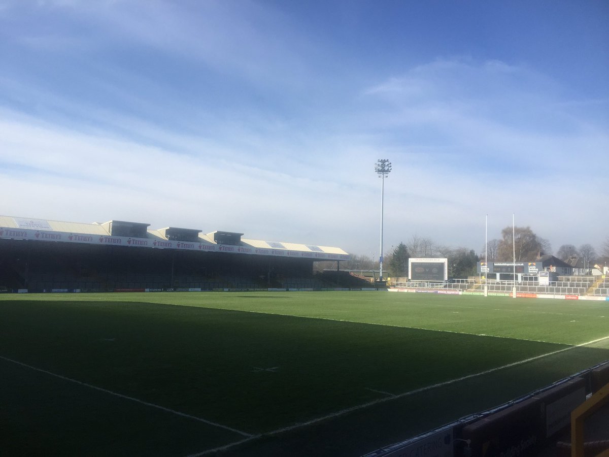 It's a beautiful day at Headingley Carnegie. Come support the team as they aim to secure the B&amp;I Cup, kick off 3pm