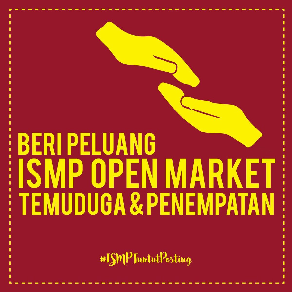 fatinayuninasir's tweet photo. Kami amat b'besar hati jika rakan2 #ismpopenmarket diberi peluang yg sama untuk iv &amp; posting. #ISMPMahuPosting https://t.co/DhR0QUFrMp