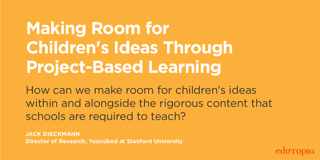 edutopia's tweet image. How learning and play can be one and the same: edut.to/1S7QTv4. #pblchat