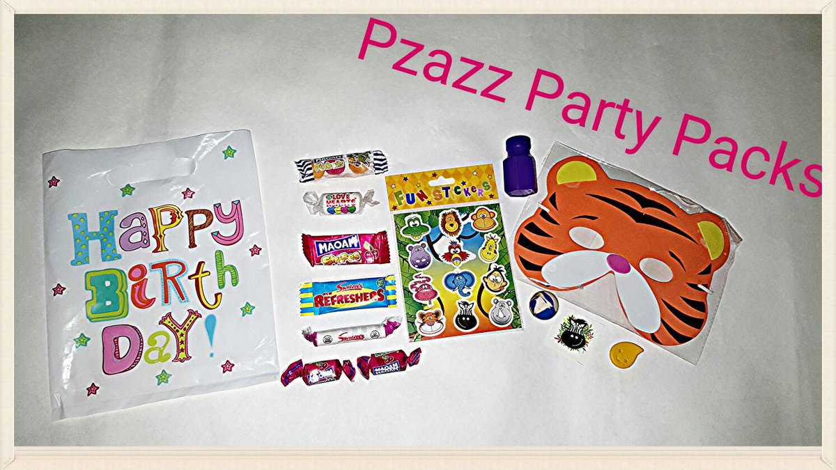 PzazzPartyPacks's tweet photo. #PzazzPartyPacks #BirthdayParty #PartyTime #PartyBags #Fun prices start from just £1 per bag! https://t.co/Vw28YX3Iq4