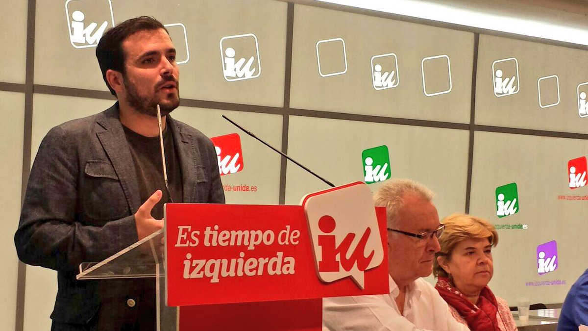 "IU no podía callar ante la situación de los/as refugiados/as, por eso hemos presentado la querella" <a href="/agarzon/">Alberto Garzón🔻</a> #CPFIU