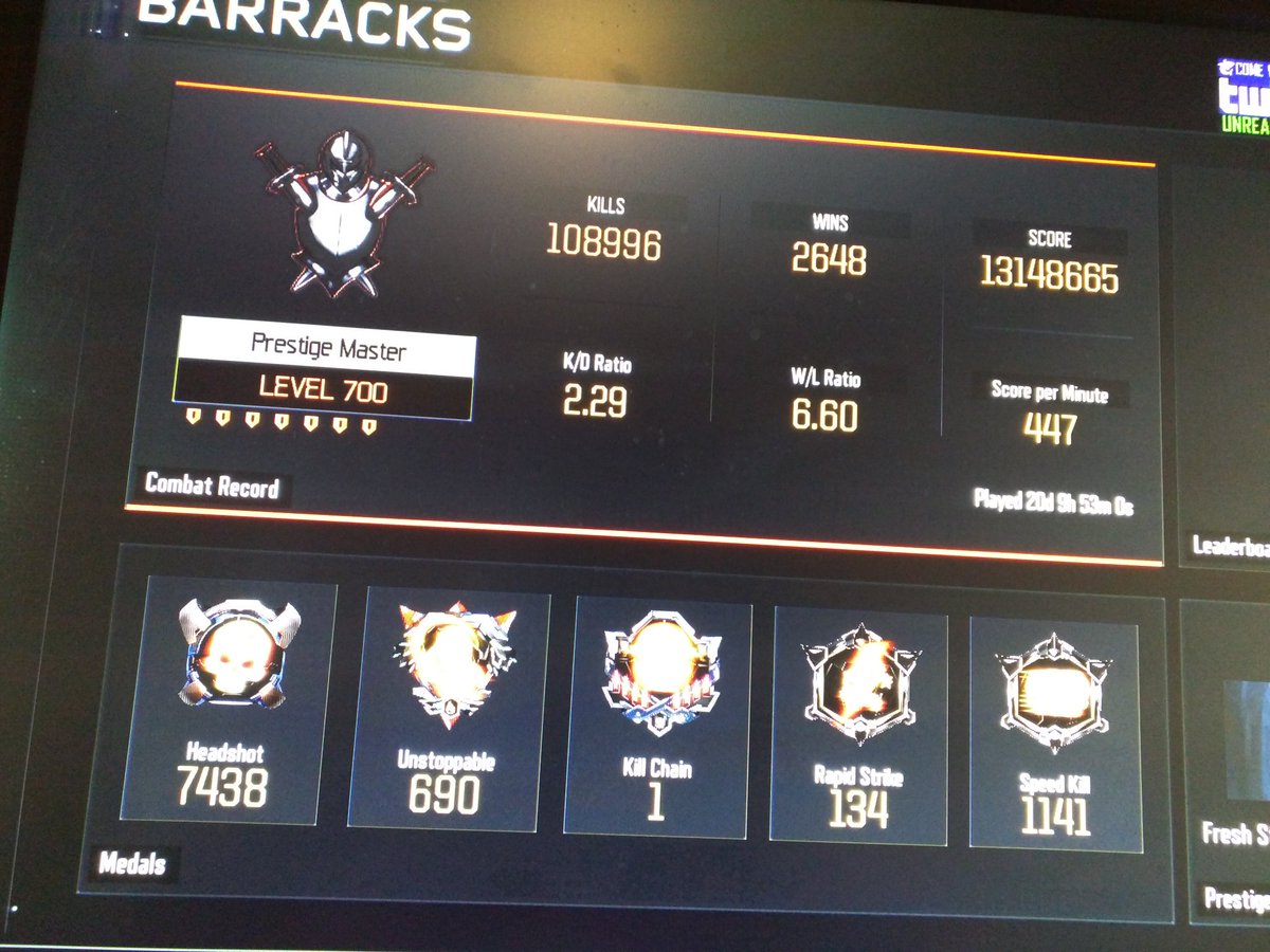 RakkaGG's tweet photo. Unreal Level 700 Stats!😁🎮 #NoLongerAMyth #Pubstar
@UnrLGaming_ @ShoutGamers @ShoutRTs @GamerRetweeters @GamerRTer https://t.co/56olLkjGMp