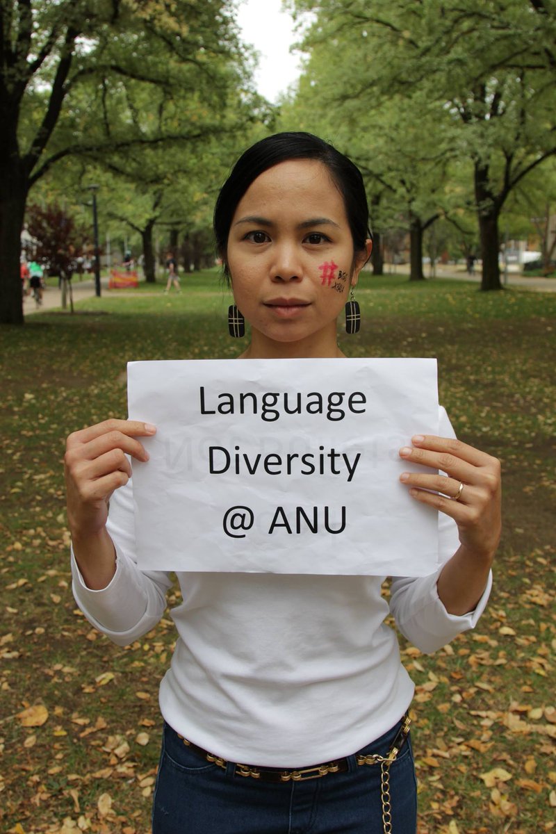 ani_risa's tweet photo. We think @ANU should offer Tagalog courses again, and maybe even Cebuano #BigasHindiBala #FoodNotBullets https://t.co/L6YgMfOLPV