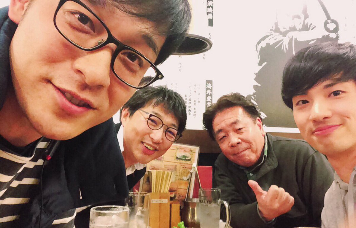 市川大貴 در توییتر 昨日は わたしを離さないで チーフディレクター 吉田健さんが劇場まで足を運んでくださいました 写真は先日開催されたわたしを離さないでの会 笑 の様子 吉田健さん 和泉宗兵さん 中神一保さん 久しぶりにお会いできて嬉しかったです