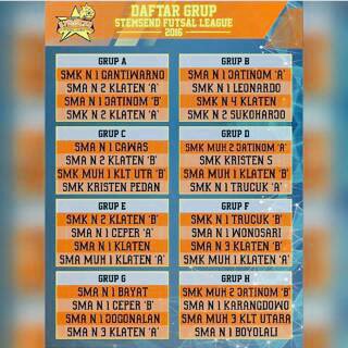 stemsend_mania's tweet photo. Jeng jeeeng dan ini pembagian group dan peserta saat stemsend cup besok ndan, monggoo https://t.co/C0wFhsgE6G