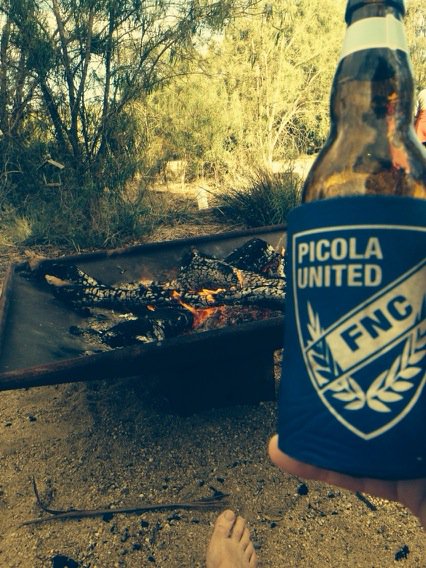 Footy on th radio fire on and a frothy. Luv Sundays