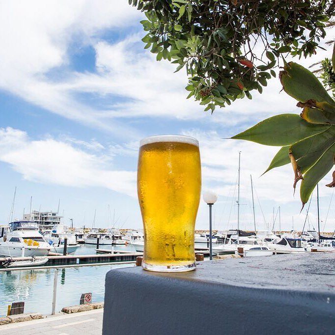 Happiness comes in many forms...this is one of them #craftbeer #mindariemarina #visitmindarie #perthisok #indianoce…