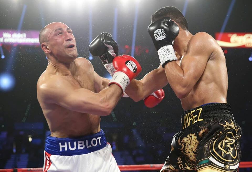 desdeelring's tweet photo. Video de la pelea Gilberto @RamireZurdo vs Arthur Abraham: https://t.co/CKHc7uXEr2 #PacBradley #AbrahamRamirez https://t.co/R1GMBiw4G0