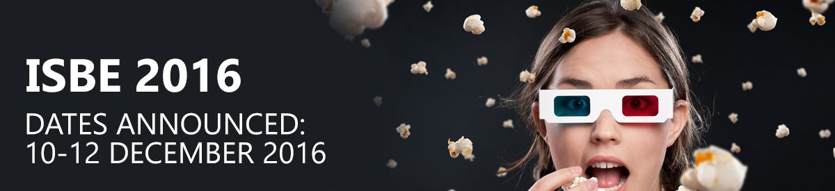 ISB_Expo's tweet photo. @ISB_Expo Expo 2016 Dates Announced - taking place from 10-12 Dec
Visit the website for more details #Cinema #Dubai https://t.co/mhegyXLDAZ