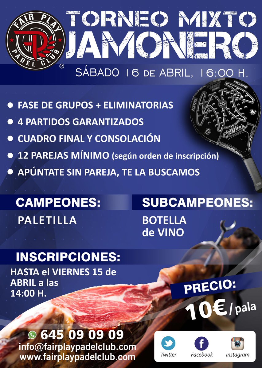 FAIR PLAY PADEL tweet media