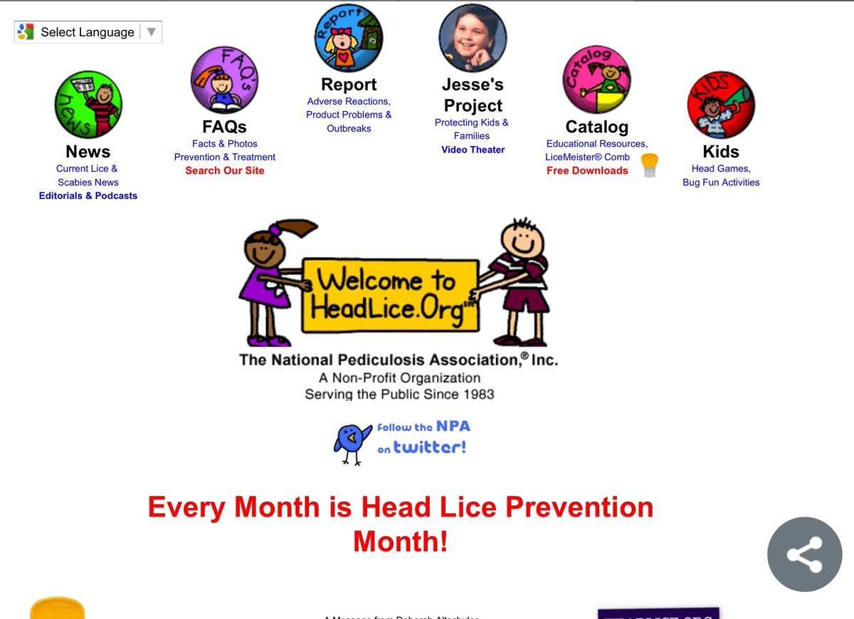 N_O_P_A's tweet image. Don't forget to check your child's hair - help prevent headlice!