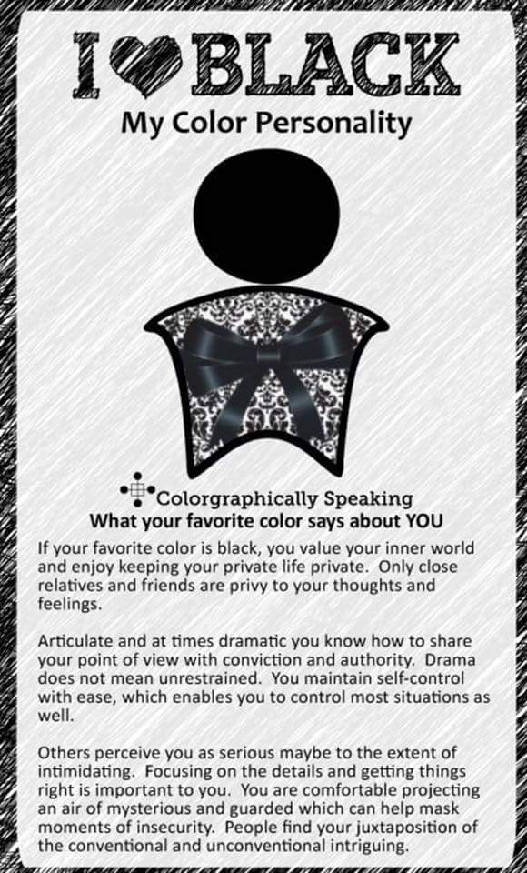 PrettyInInk1969's tweet image. #colorpersonality #black
