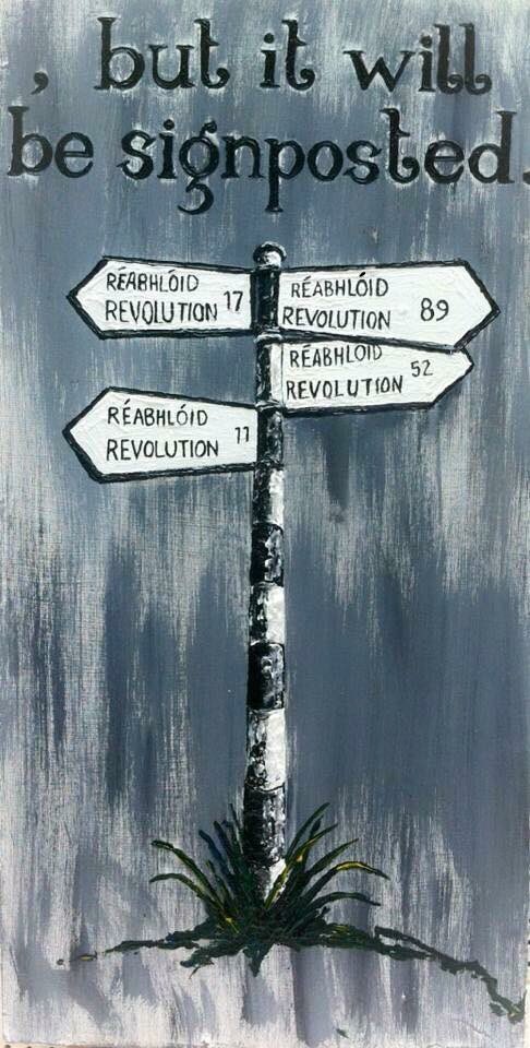 E_PhelanArt's tweet photo. #ResistCapitalism 'but it will be signposted' #WhatIsArtFor #ItHurtsMyHead #righttochange #righttowater #TwitterArt https://t.co/22SSCzQgiy