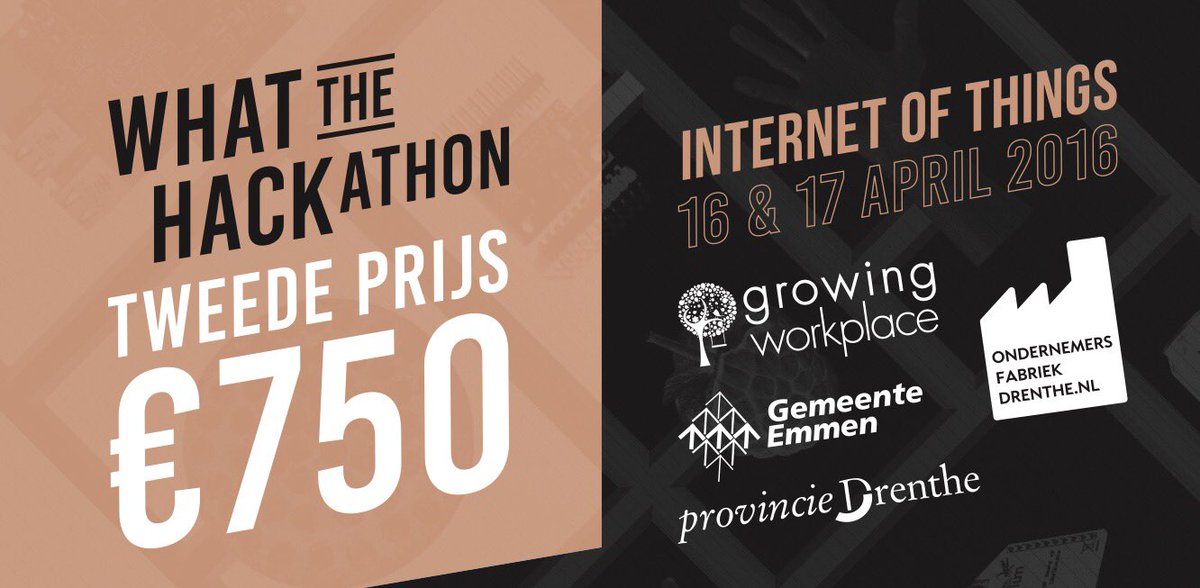 WTHackathon's tweet image. Wie bedenkt de beste #IoT / #LoRaWAN oplossing? Doe mee maak kans op keiharde 💶 Aanmelden op whatthehackathon.nl