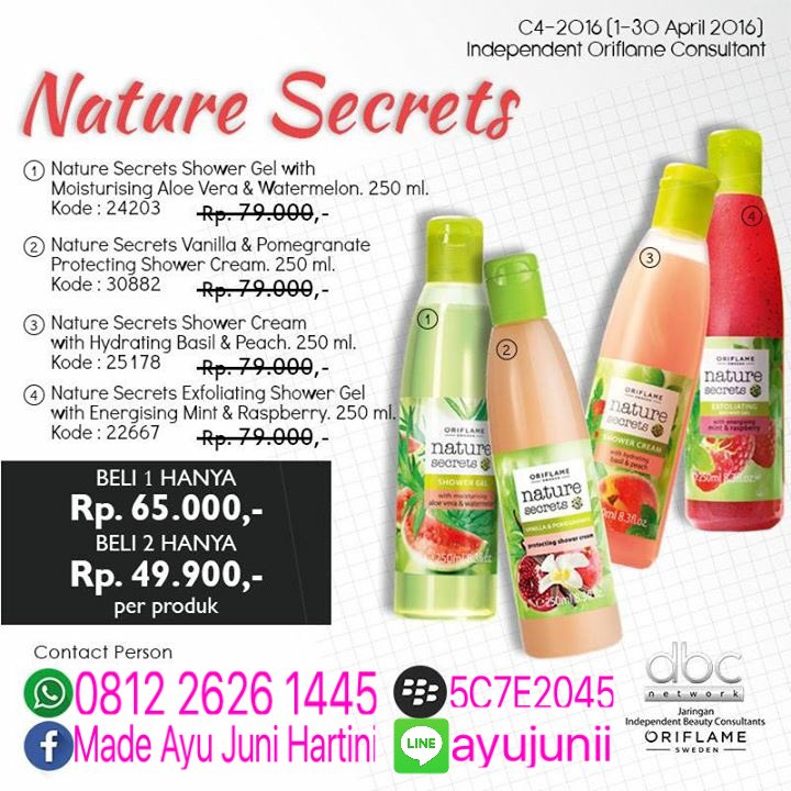 Favorite aku yg Vanilla &amp; Pomegranate .. Kalo km yg mana?? Udh coba blm?? Yuukk chat buat yg blm ☺️☺️