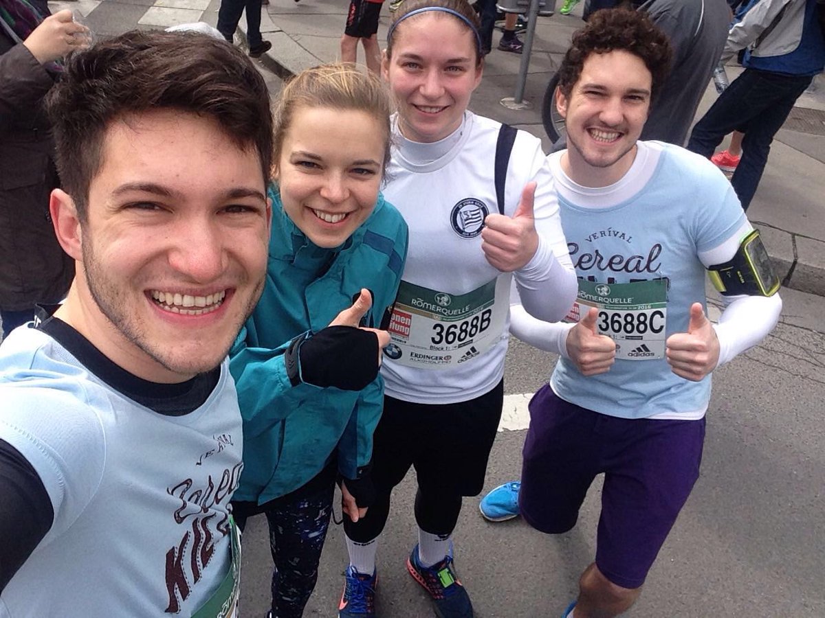Nach einem guten Bio-Frühstück läuft sich's einfach besser wie man am Team #Verival sieht. Go Cereal Killers! #vcm16 https://t.co/REWiIsMMXF