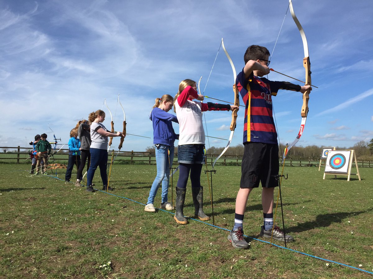 Fab morning with @1stBottisham training for @UKScouting national archery tournament @phaselswood in May @archerygb