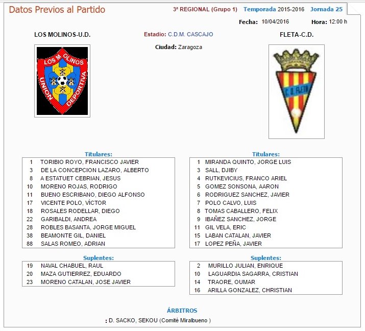 Ver a tu hermano seguir tus pasos llena de orgullo!
<a href="/LosMolinosUD/">U.D Los Molinos</a> VS @CDFleta_Oficial
#3Reg1 #Zaragoza #VamosMolinos
