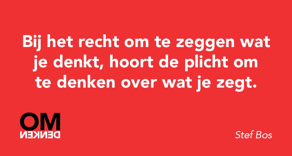Omdenken's tweet photo. https://t.co/qFjmpid0JX
