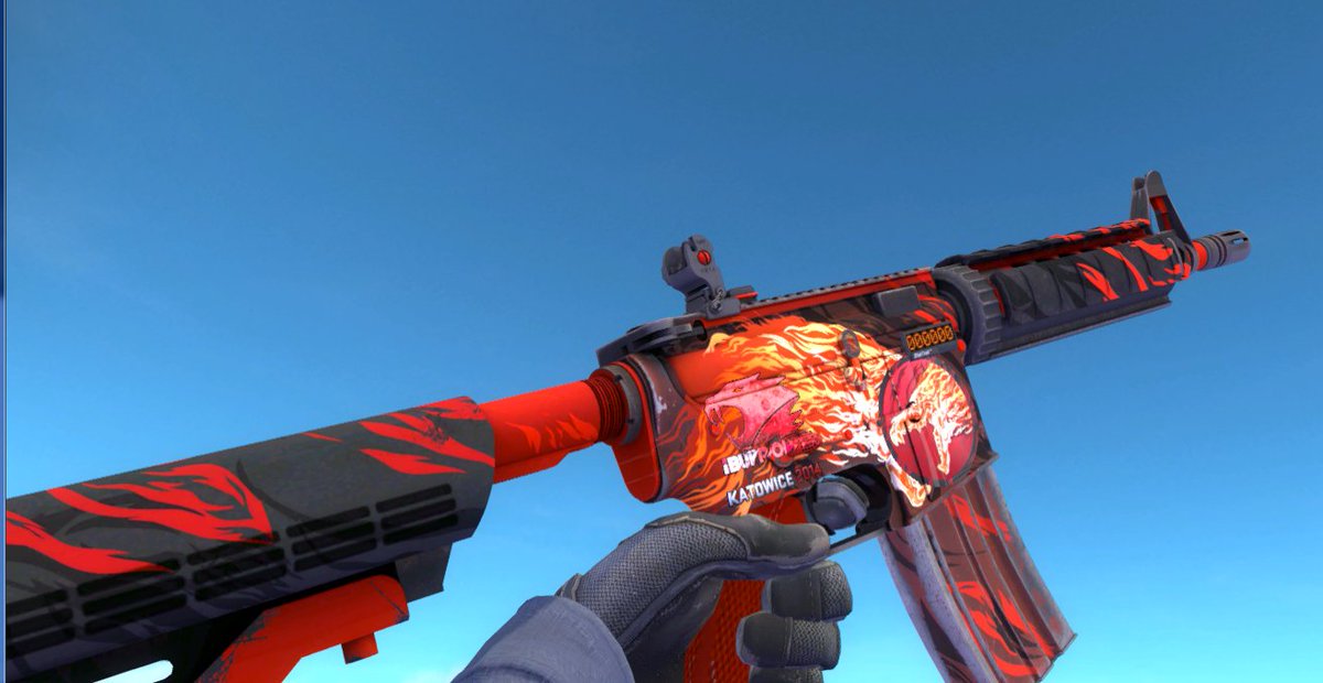 Tazboooy's tweet photo. 新しくスキンを出品しました！
StatTrak™ M4A4 | Howl(FN) ステッカー付き 260,000円
購入希望者は私までDMをください。 https://t.co/XTXbItayKF