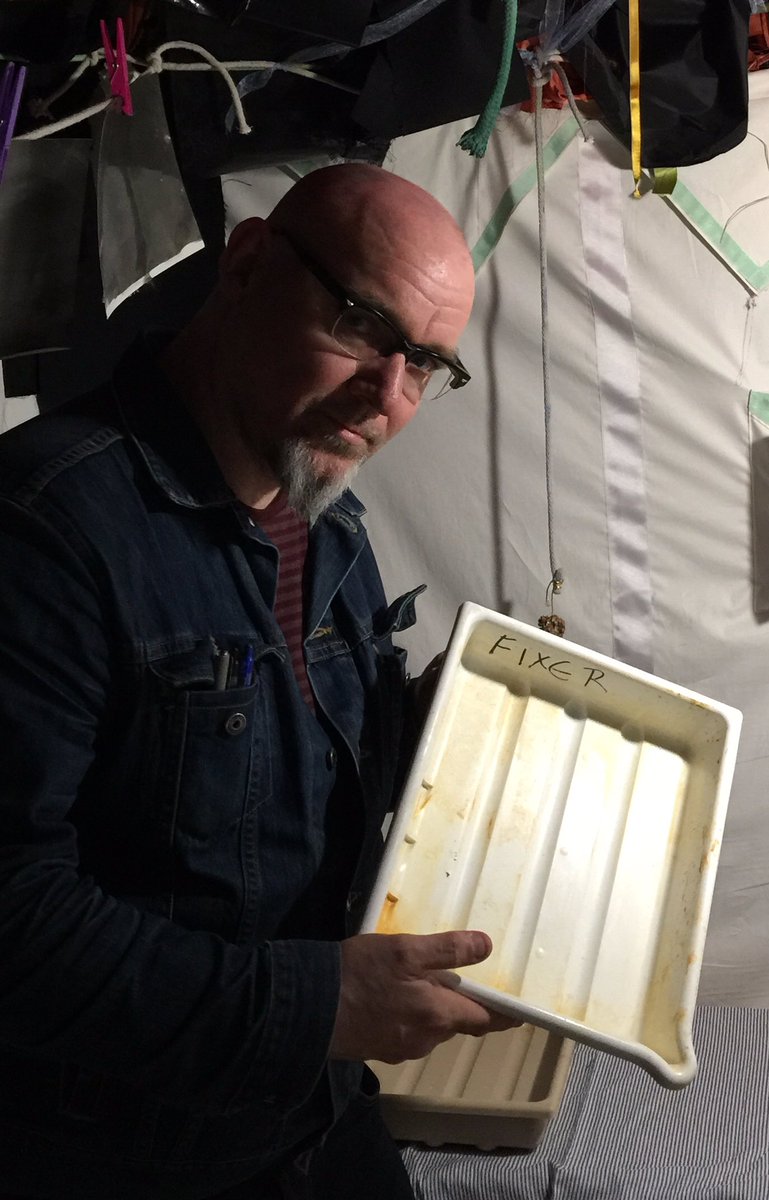 RealifersRoss's tweet image. The Proustian Rush of the smell of the wet darkroom @GIfestival #tamarahenderson #themitchelllibrary #pinholecamera