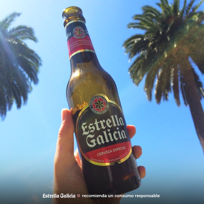 estrellagalicia's tweet photo. Todos necesitamos un poco de sol primaveral y una Estrella Galicia. No es mucho pedir ¿no? https://t.co/YBMtUfKHMp