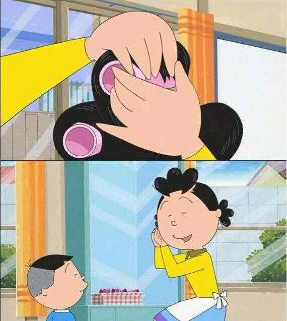 【衝撃】思わず2度見！サザエさんのヘアセットが話題にｗｗｗｗ