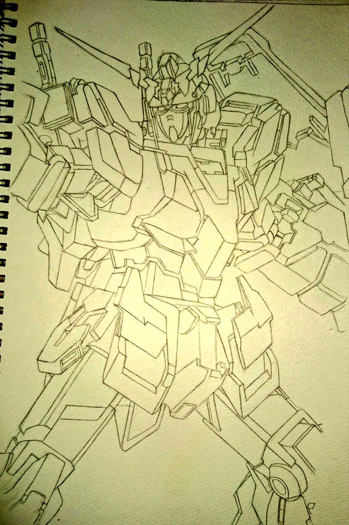はる Na Twitterze Rx0 ユニコーンガンダムかきました 色も塗ったんですが 下手なので 線画貼ります 上手いと思ったらrt るーく団 ガンダムuc 絵描きさんと繋がりたい T Co Gcn1ltgifl