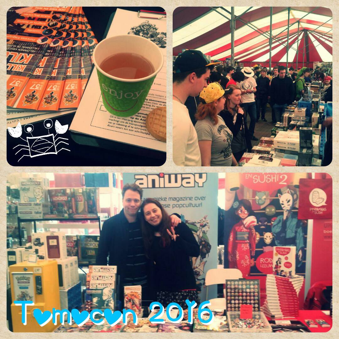Wie is er op #Tomocon? Kom langs bij onze stand! 😊