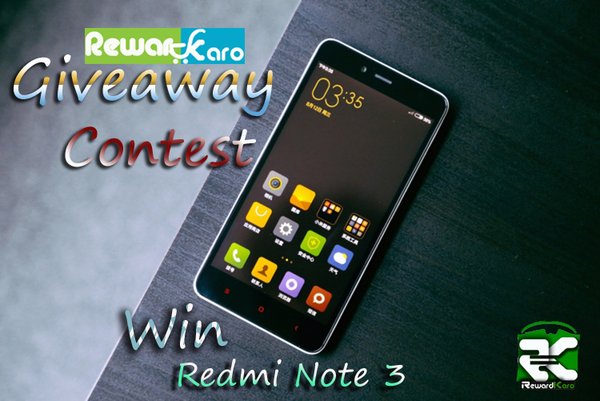 Lovely Response! Few Days Left Join &amp; Win Redmi Note 3 &amp; more  rewardkaro.com/redmi-note-3-g…
#Contest <a href="/Contests2Share/">Contests 2 Share 🍥</a>