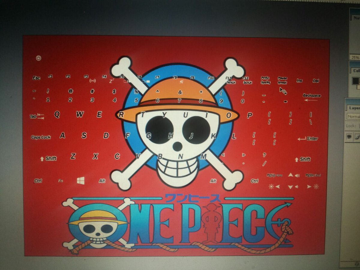 AdiOverfield's tweet photo. My keyboard @one piece https://t.co/FUTzzr7Usk