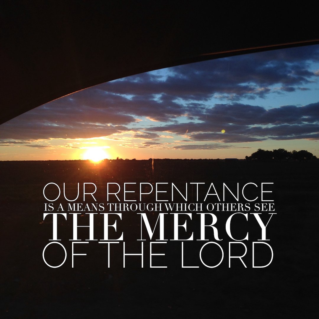 ShavahShalom's tweet photo. Our repentance is a means for others to see the mercy of the Lord.
#SSRepentance https://t.co/6SFZWbTRag