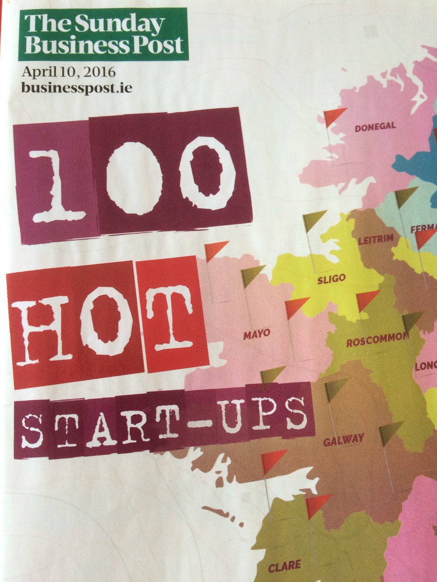 RegPointofSale's tweet photo. Delighted to have been featured as one of Ireland's 100 Hot startups - cheers @sundaybusiness! https://t.co/jwvRplczC8