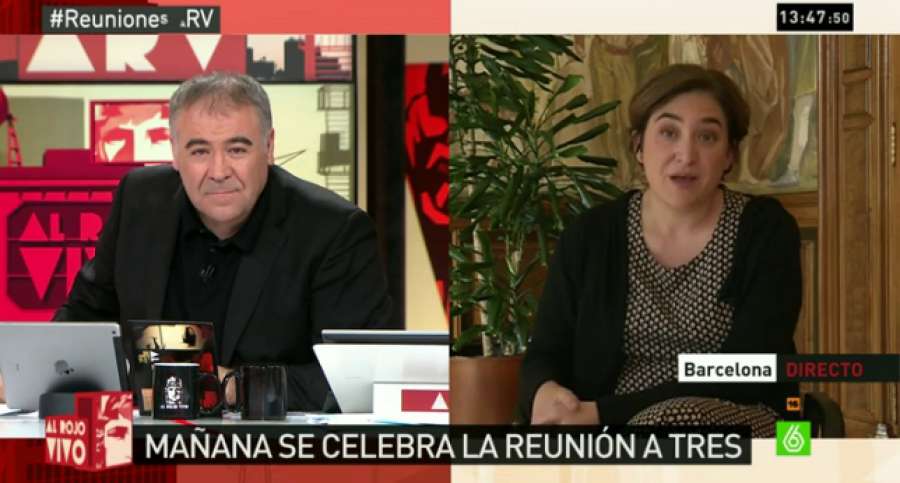 ▶Ada Colau: "El objetivo de C's es torpedear cualquier posibilidad de Gobierno del cambio" atres.red/ia1cr