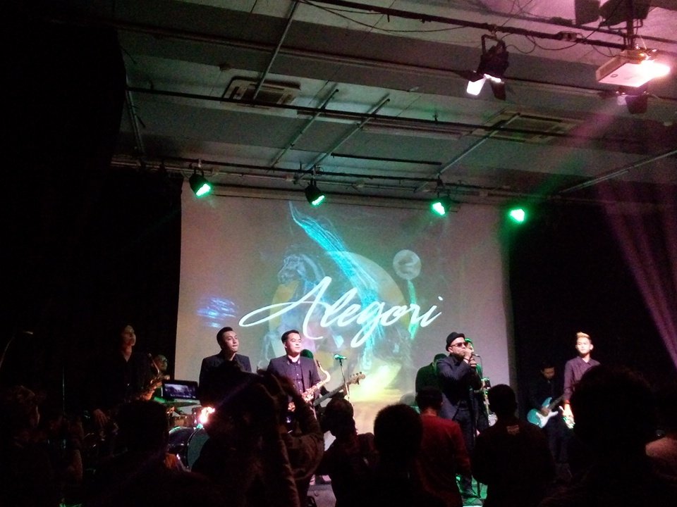 Launching party "Alegory" <a href="/inikamiska/">#NewWaveSkaBIO</a> at Institut Francais Indonesia