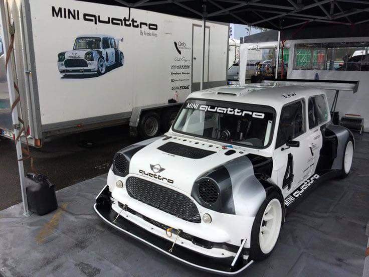 racingist's tweet photo. Is this right, or plain wrong? #MINIquattro
Image via Retro Cool https://t.co/2NQy759jsu