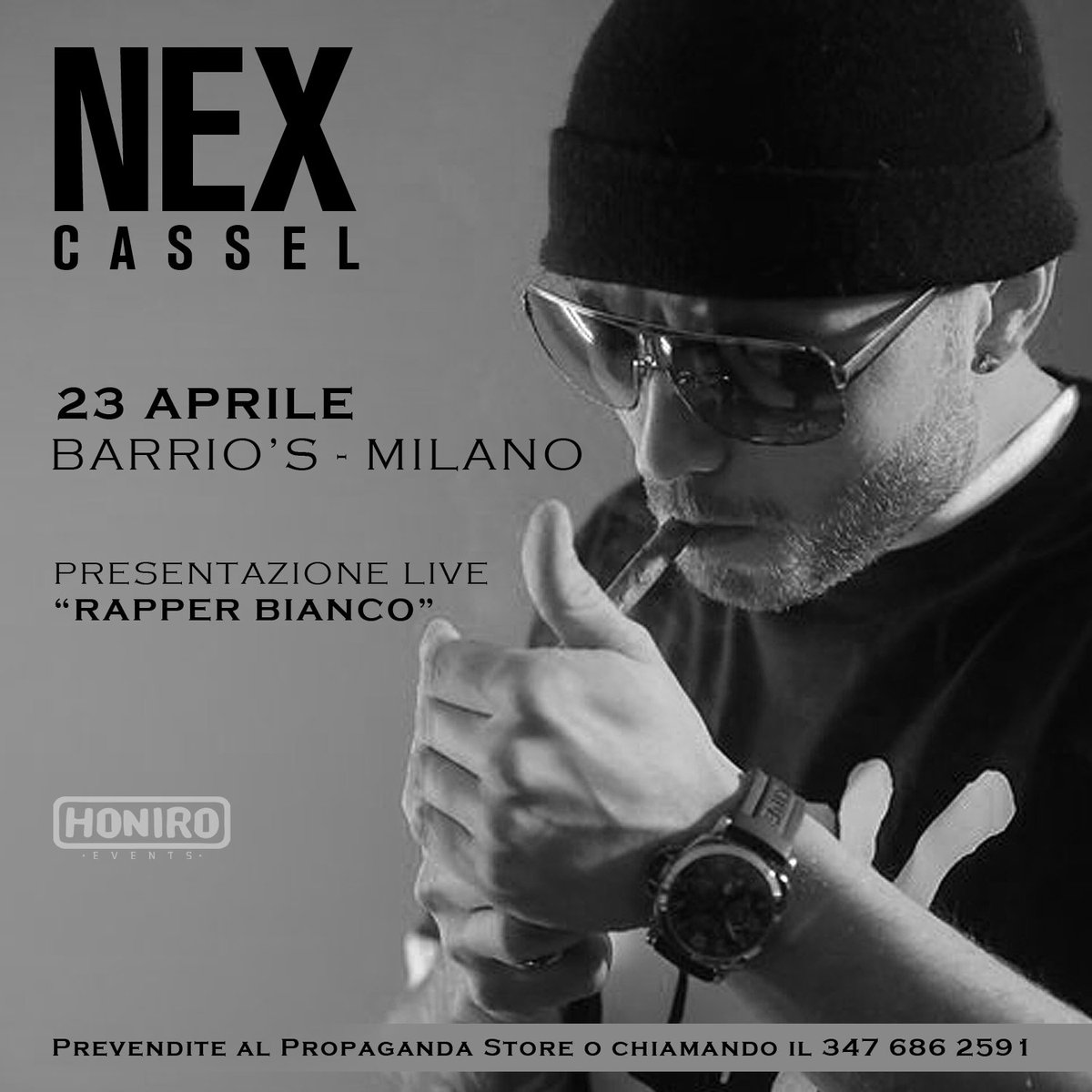 honirojournal's tweet photo. Le prevendite per la #HoniroNight di Aprile a Milano le trovate al #PropagandaStore o chiamando il PR al 3476862591. https://t.co/SulsdZ1sDX