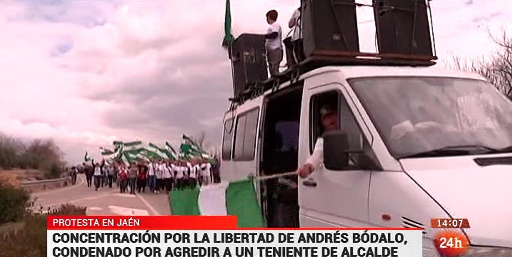 #Jaén Piden la libertad del concejal de Jódar, Andrés Bódalo, que agredió al teniente de alcalde <a href="/RTVEAndalucia/">RTVEAndalucía</a>