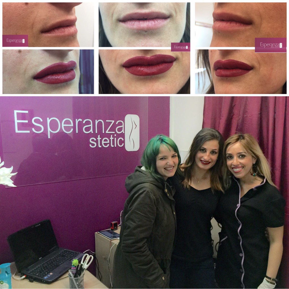 Las bloggers extremeñas nos eligen para su micro pigmentación de labios!!..<a href="/nuryinblack/">Nuria Ruiz</a>  <a href="/Alestilodemar/">Al estilo de Mar</a>