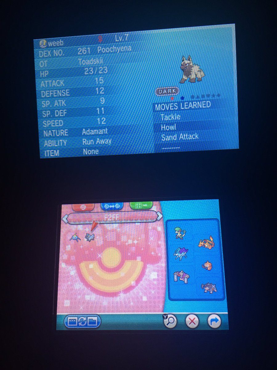 Toadskii's tweet photo. Browsing through old Alpha Sapphire and see this... #F2FF @FeintAttacks @OPERATIONiDROID https://t.co/MfnN1mq48A
