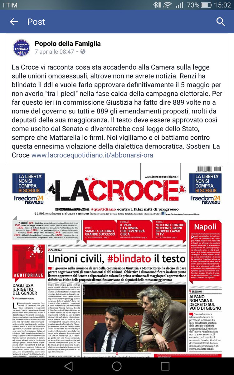 EleGV25's tweet photo. Noi vogliamo un Paese dove la famiglia è al centro di tutto;
NOI VOGLIAMO MANDARE A CASA I TRADITORI DEI VALORI. https://t.co/HtFBrXqdl7