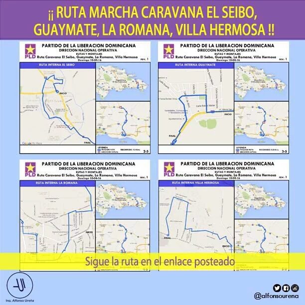 QueremosRD's tweet photo. La ruta de la Marcha-Caravana HOY junto a @DaniloMedina y la juventud dominicana que pide 4+ #ElEsteEsDaniloPLD https://t.co/i1zpY6AlXT
