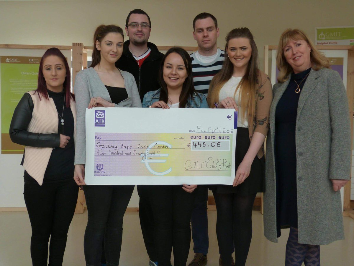 ClionaBeirne's tweet photo. Amazing time organising and planning #gmiteaster egg hunt 2016 with a team of 11 first year events students in GMIT. https://t.co/Fk2mrqAqfG