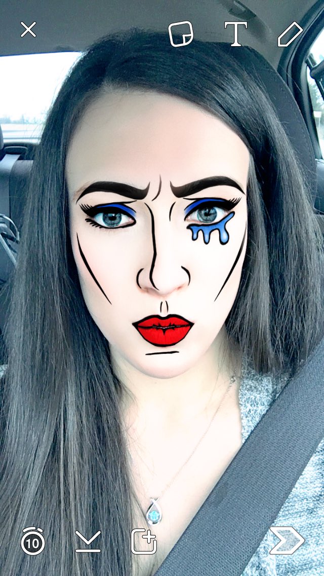 madda0726's tweet photo. When snapchat turns you into your sister https://t.co/Vs5vXmsqX6